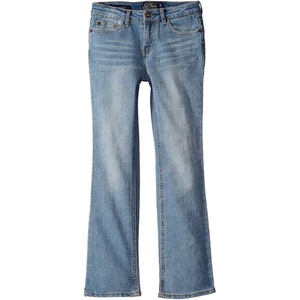 Lucky Brand Girls’ 5-Pocket Stretch Bootcut Fit Denim Jean, Zipper Fly & Button Closure(Christi Wash)
