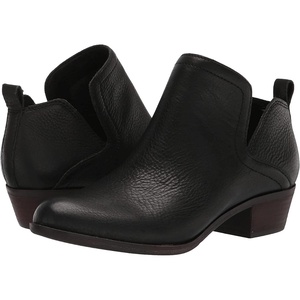 Lucky Brand Women’s Bollo Ankle Boot(Black Leather)
