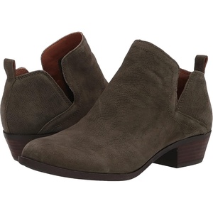 Lucky Brand Women’s Bollo Ankle Boot(Olive Night)