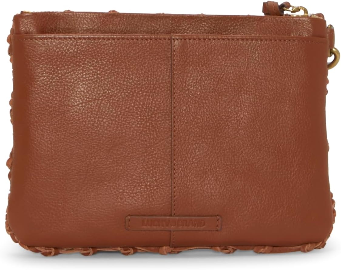 image:imageLucky Brand Dawn Woven Leather Wristlet