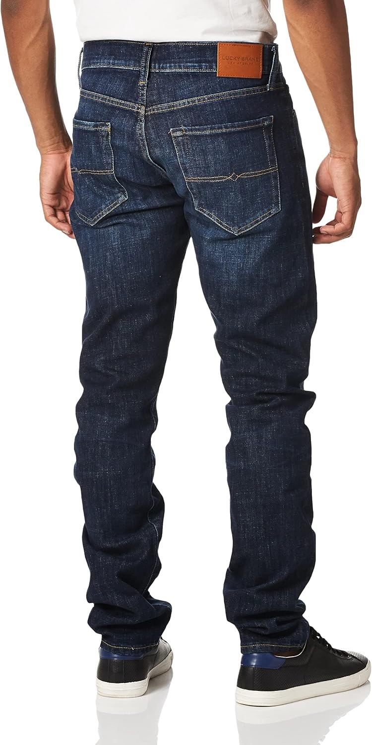 image:imageLucky Brand Mens 110 Modern Skinny JeanMedium Dark Blue