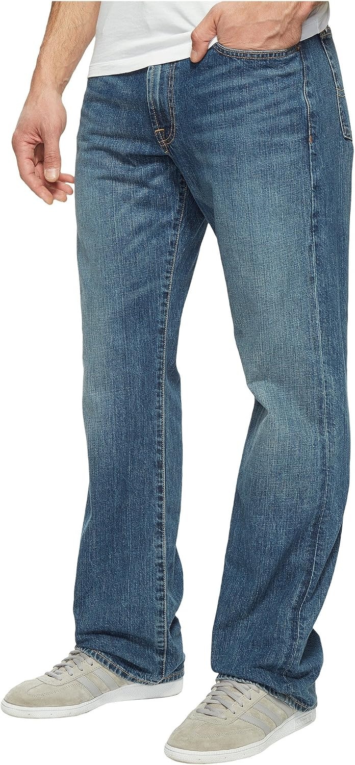 image:imageLucky Brand Mens 181 Relaxed Straight JeanDelwood