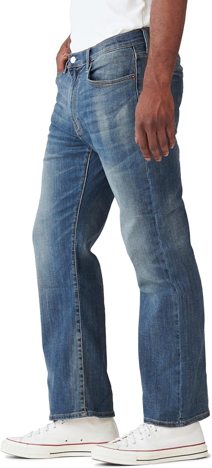 image:imageLucky Brand Mens 181 Relaxed Straight JeanGreenvale