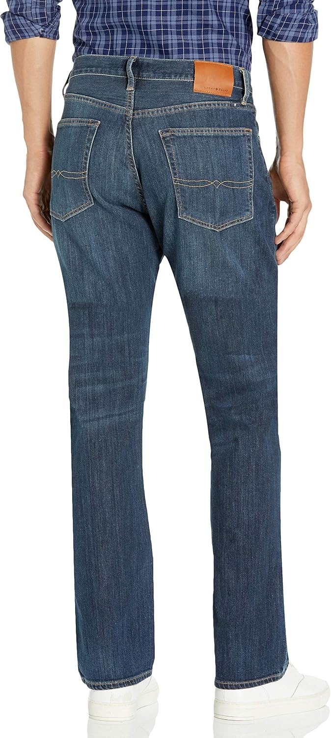 image:imageLucky Brand Mens 181 Relaxed Straight JeanMahogany