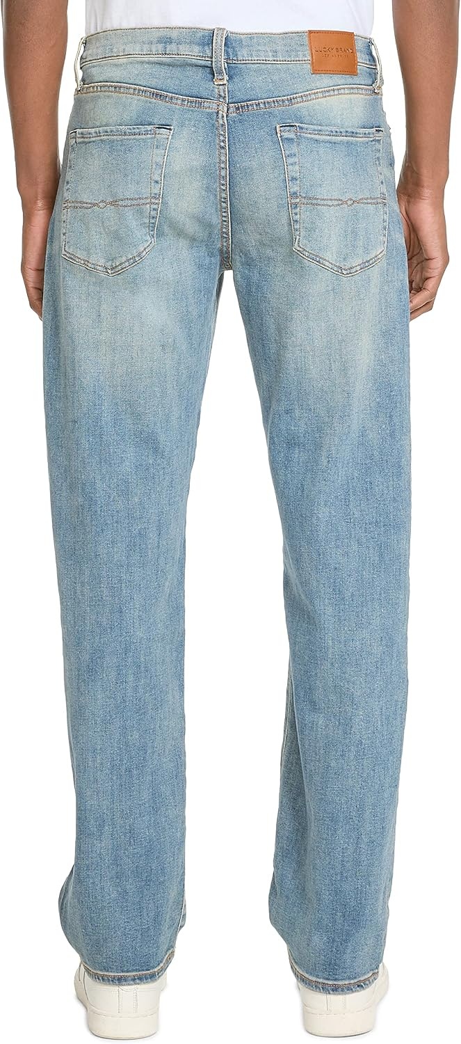 image:imageLucky Brand Mens 329 Classic Straight JeansMedium Wash