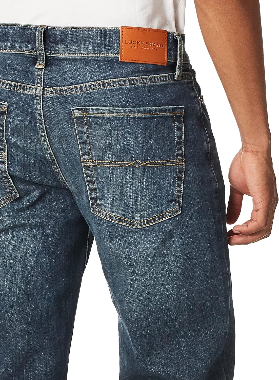 image:imageLucky Brand Mens 361 Vintage Straight Leg JeanMahogany