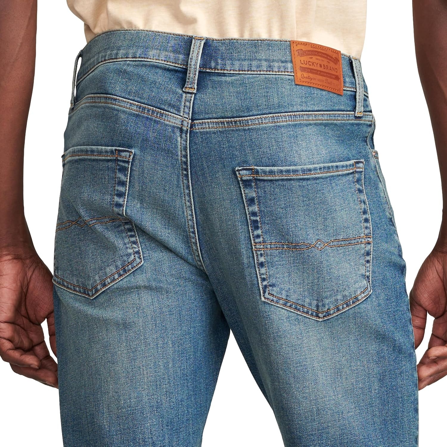 image:imageLucky Brand Mens 410 Athletic Fit JeanArched Rock