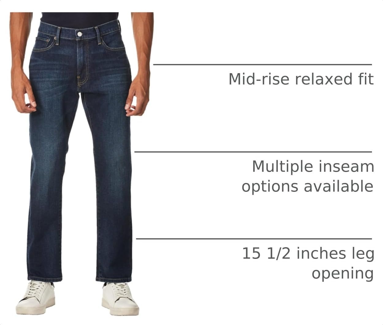 image:imageLucky Brand Mens 410 Athletic Fit JeanCorte Madera