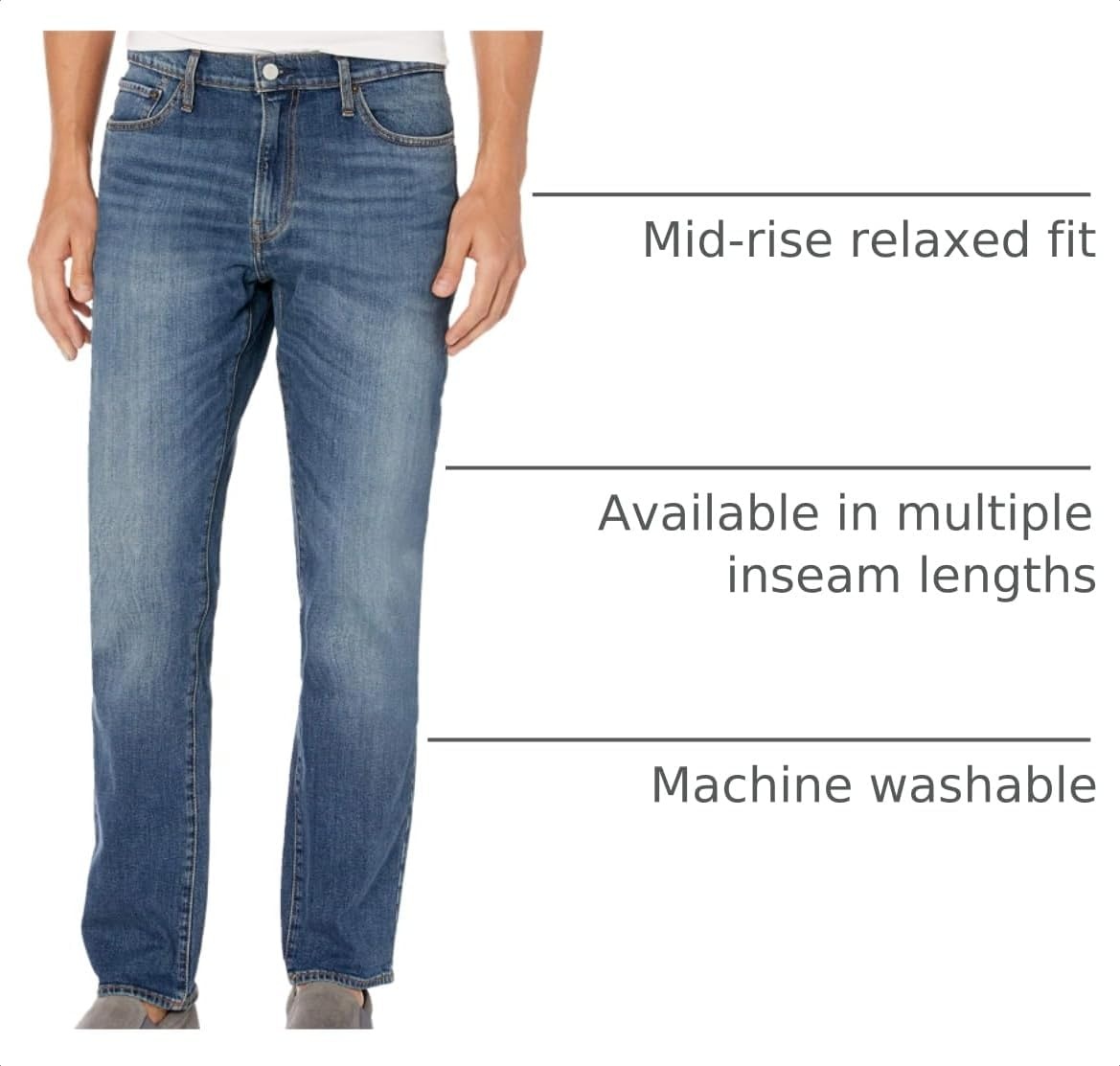 image:imageLucky Brand Mens 410 Athletic Fit JeanHazelhurst
