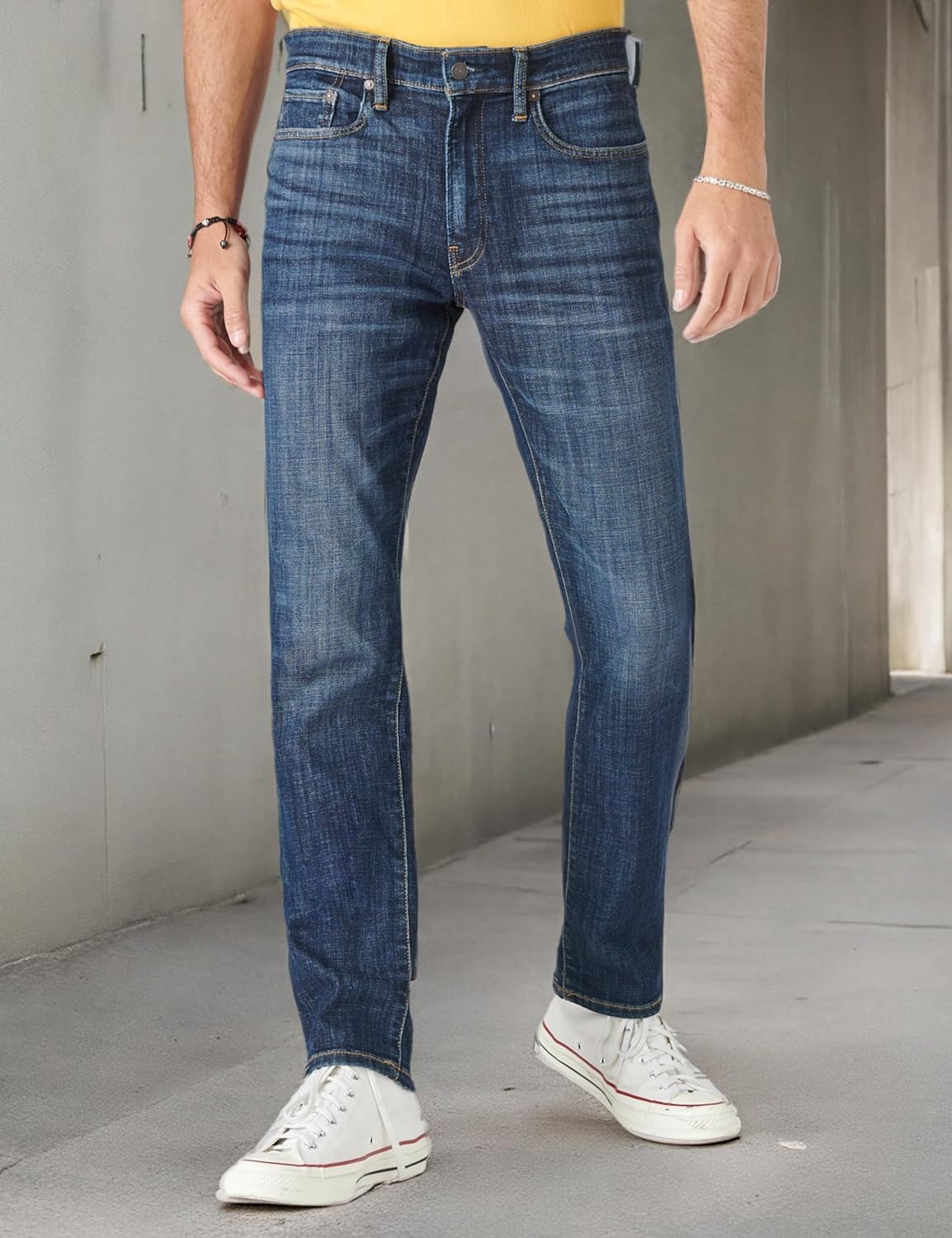 image:imageLucky Brand Mens 410 Athletic Slim Coolmax Stretch JeanFayette