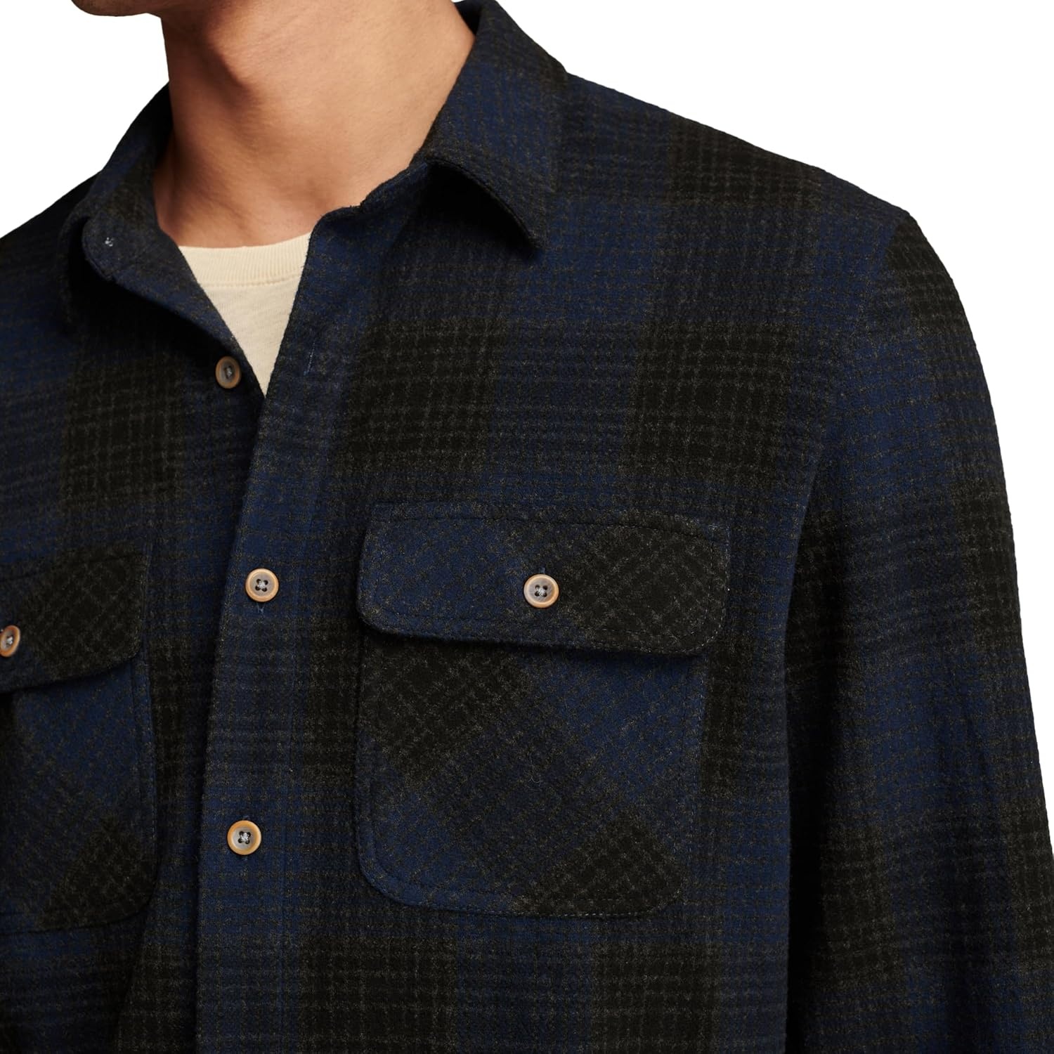 image:imageLucky Brand Mens Brushed Jersey ShirtBlue Multi
