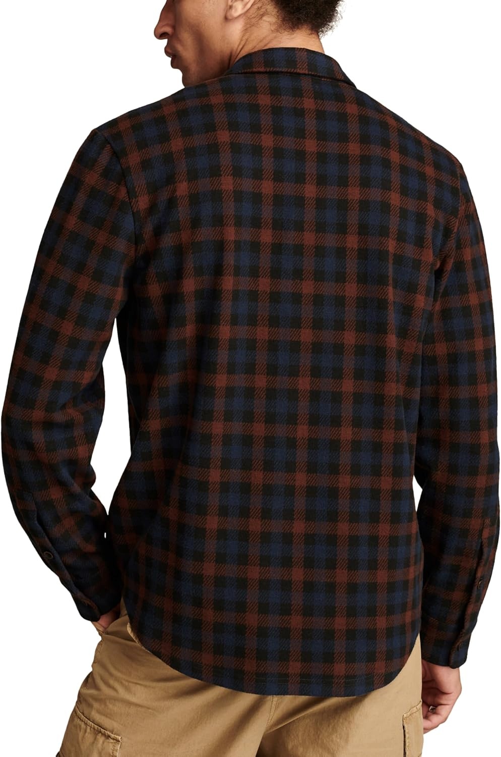 image:imageLucky Brand Mens Brushed Jersey ShirtGrey Multi