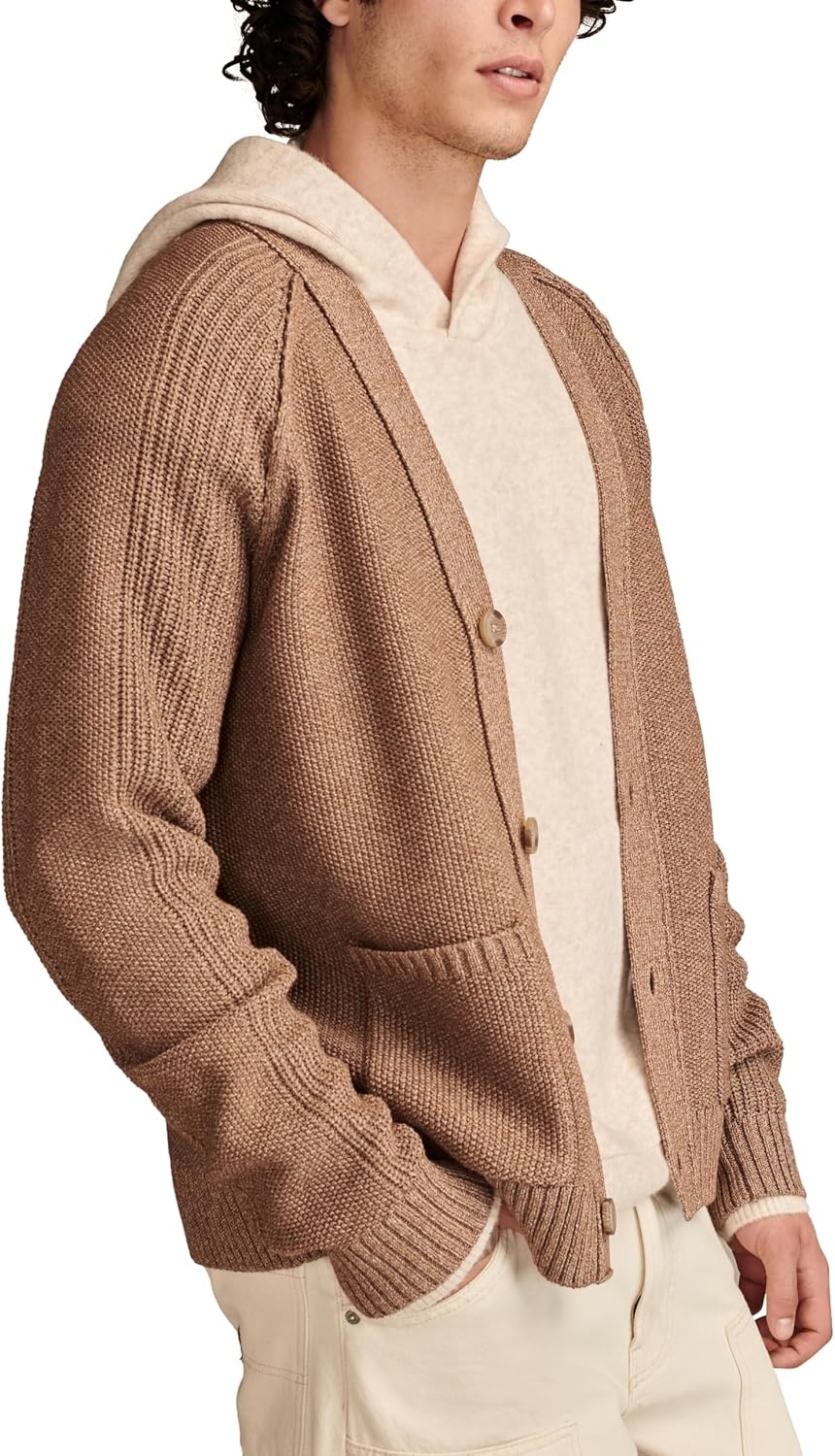 image:imageLucky Brand Mens Easy CardiChutney Marl