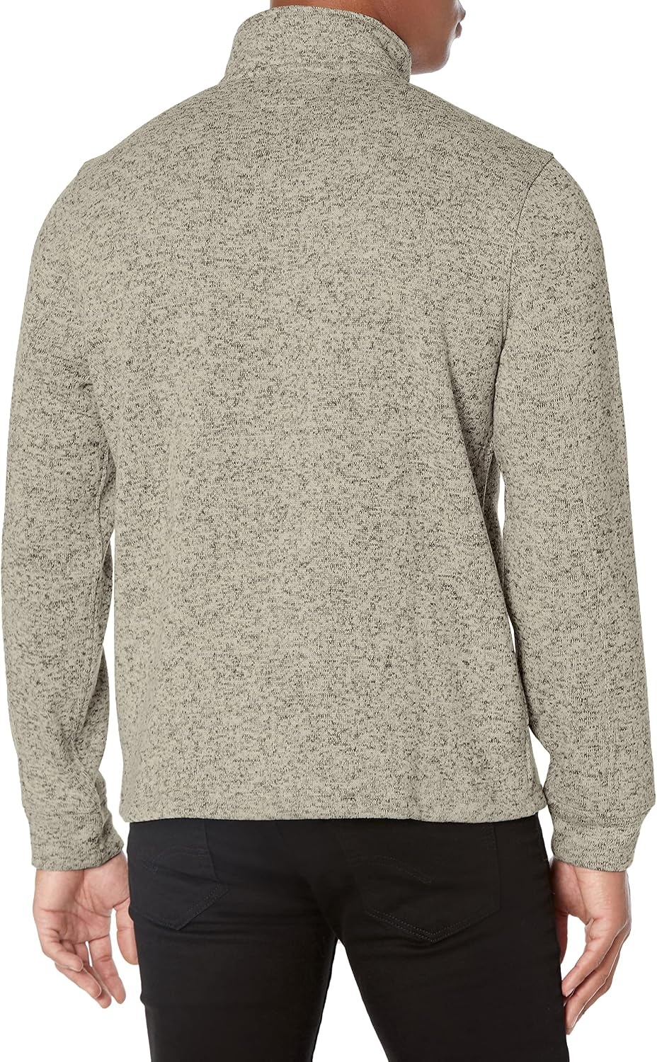 image:imageLucky Brand Mens Los Feliz Mock Neck Half Zip FleeceCream