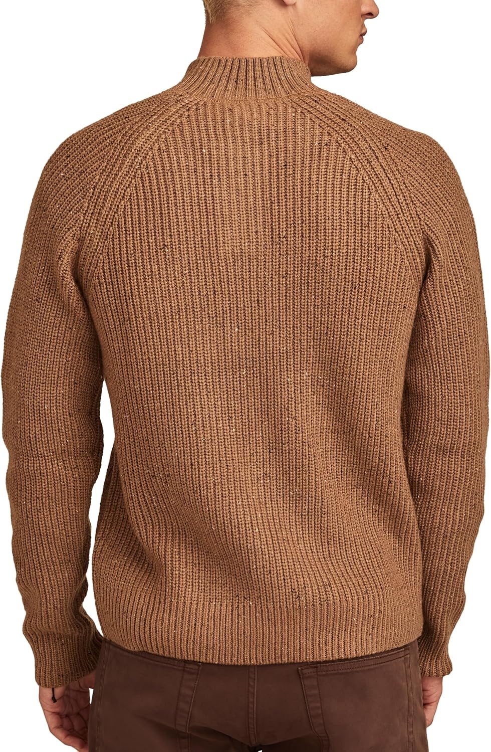 image:imageLucky Brand Mens NEP 14 Mock Neck SweaterCamel 2
