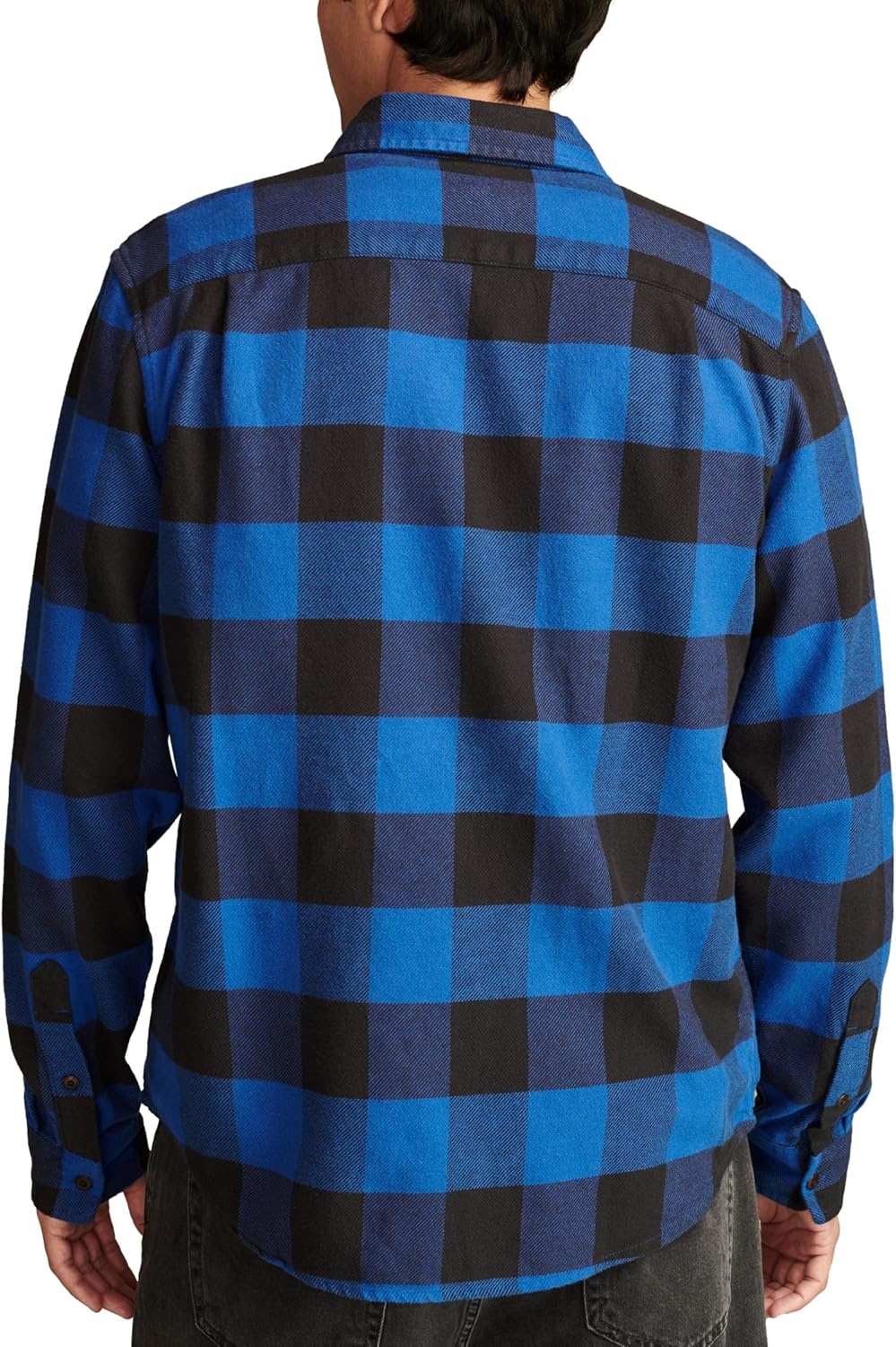 image:imageLucky Brand Mens Plaid Cloud Soft FlannelNavy Multi