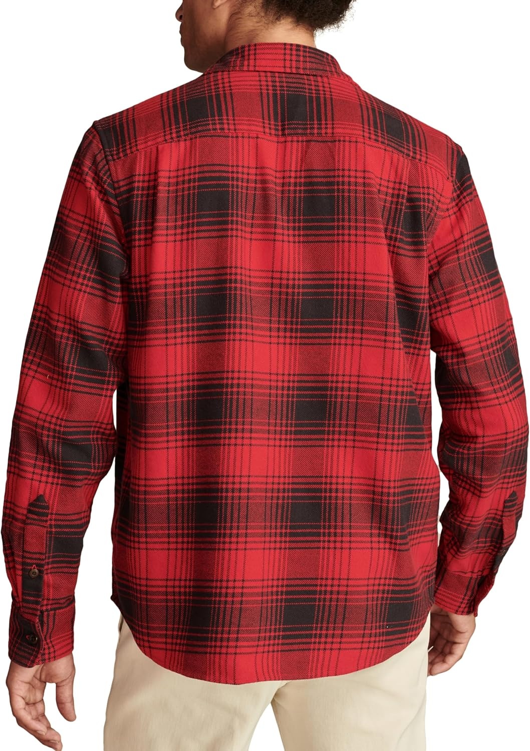 image:imageLucky Brand Mens Plaid Cloud Soft FlannelRed Multi