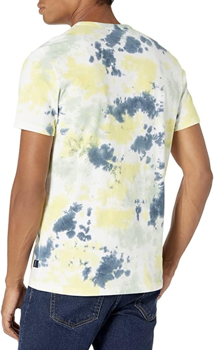 image:imageLucky Brand Mens Short Sleeve Crew Neck Tie Dye TeeMultiMulti