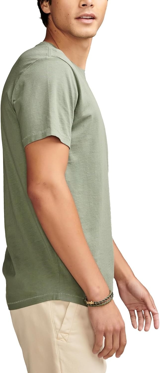 image:imageLucky Brand Mens Supima Short Sleeve CrewLaurel Wreath