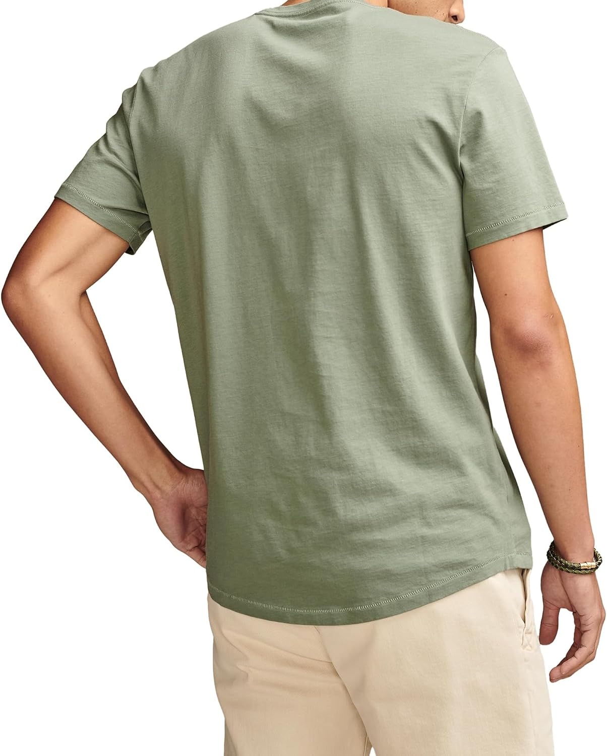 image:imageLucky Brand Mens Supima Short Sleeve CrewLaurel Wreath
