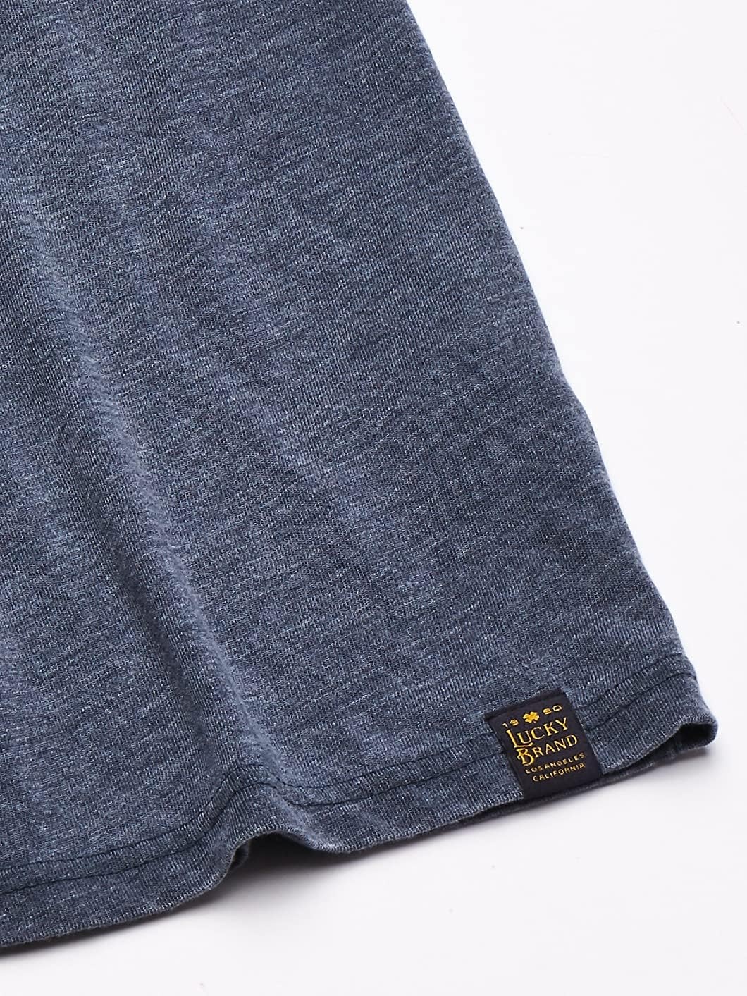 image:imageLucky Brand Mens Venice Burnout Notch Neck Tee ShirtAmerican Navy