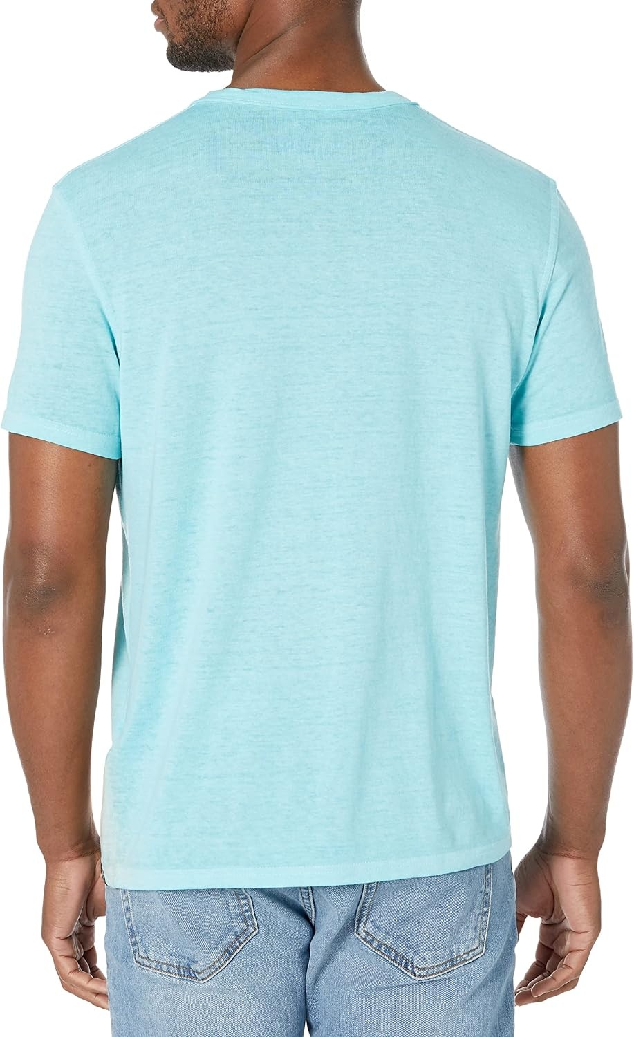 image:imageLucky Brand Mens Venice Burnout Notch Neck Tee ShirtBlue Fish