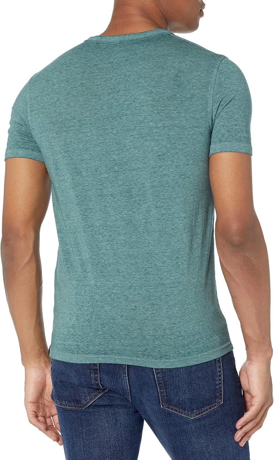 image:imageLucky Brand Mens Venice Burnout Notch Neck Tee ShirtJune Bug