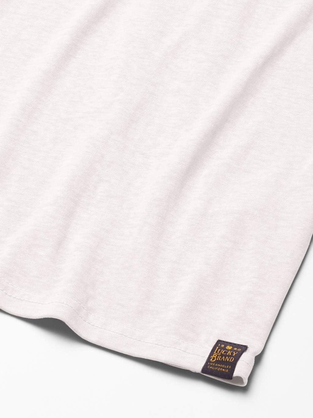 image:imageLucky Brand Mens Venice Burnout Notch Neck Tee ShirtOatmeal