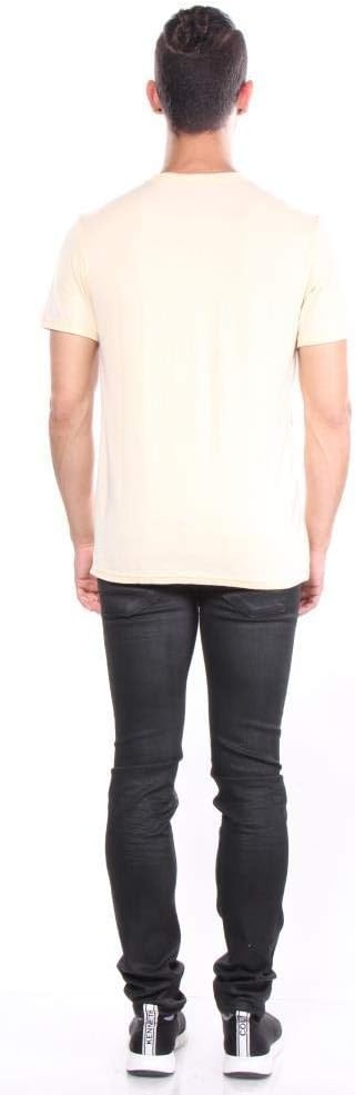 image:imageLucky Brand Mens Venice Burnout Notch Neck Tee ShirtReed Yellow