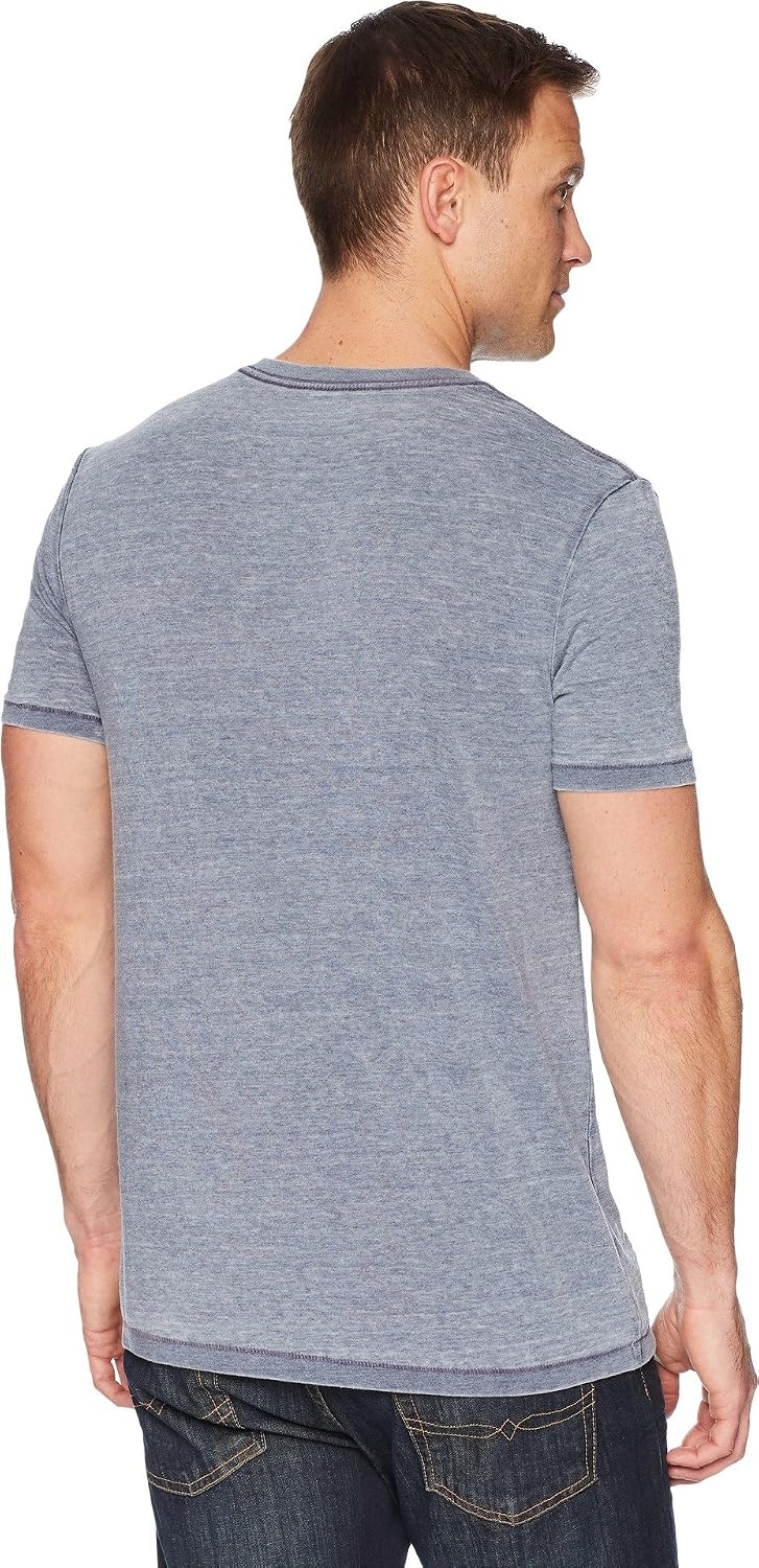 image:imageLucky Brand Mens Venice Burnout V Neck TeeAmerican Navy