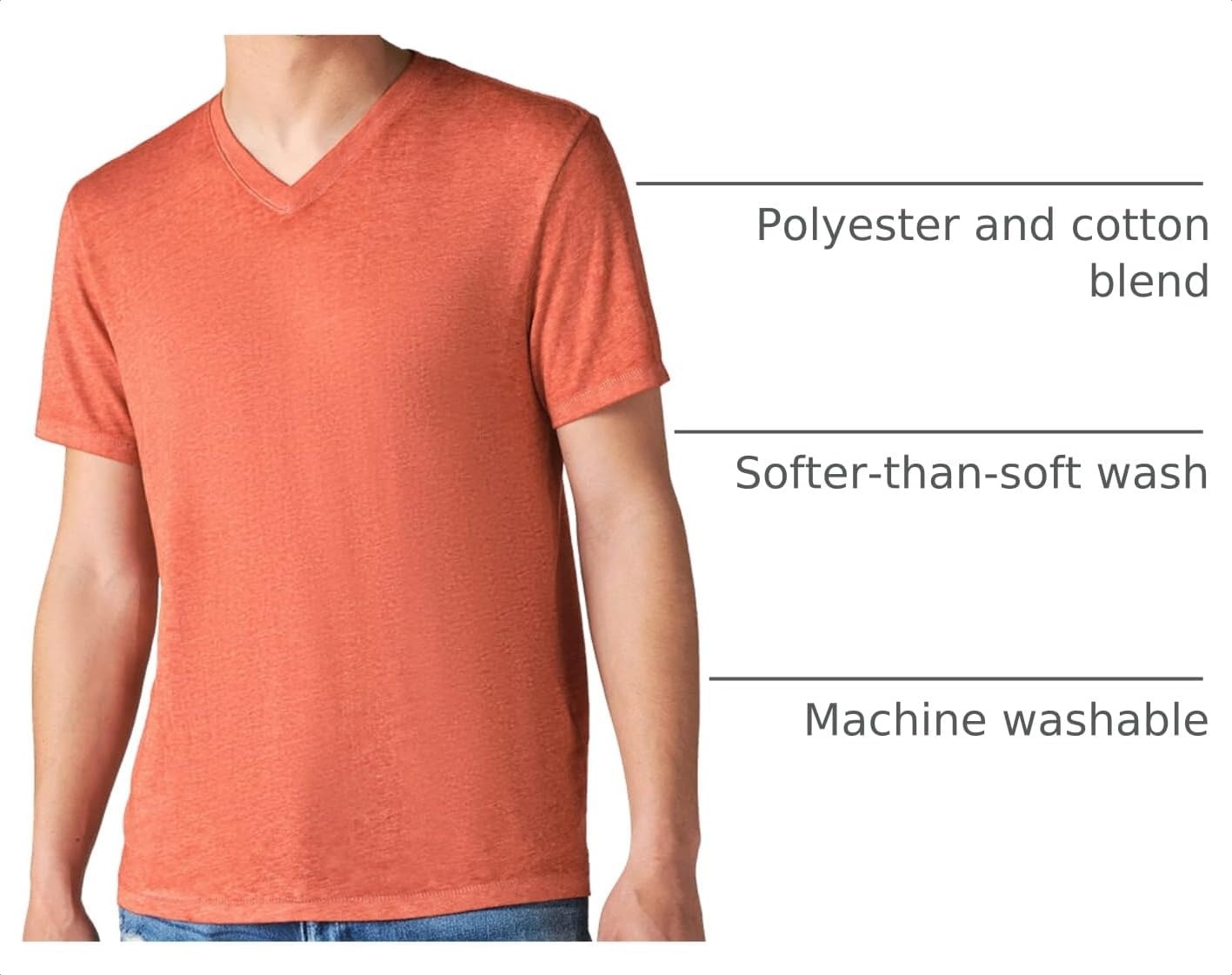 image:imageLucky Brand Mens Venice Burnout V Neck TeeBossa Nova