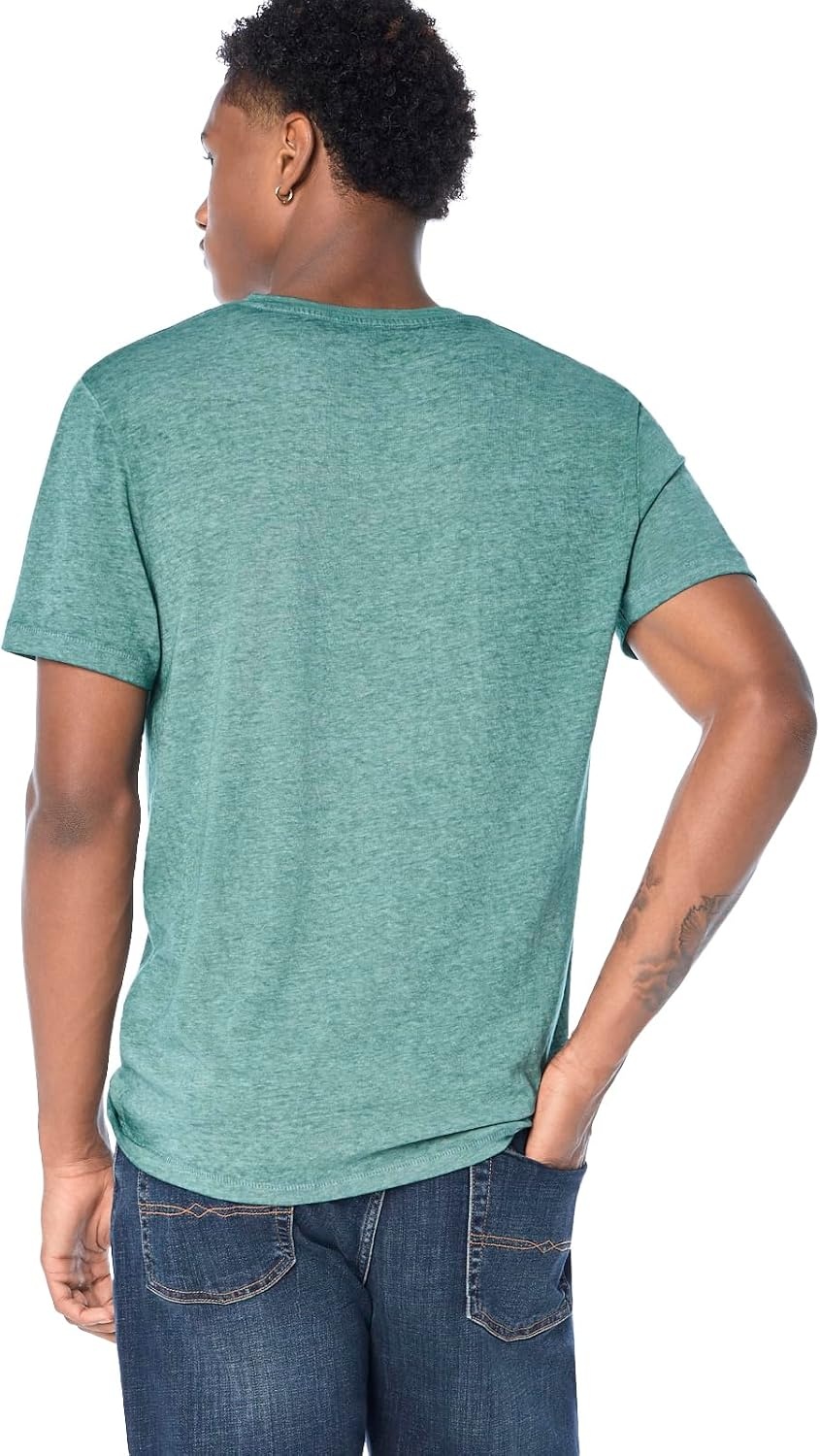 image:imageLucky Brand Mens Venice Burnout V Neck TeeJune Bug