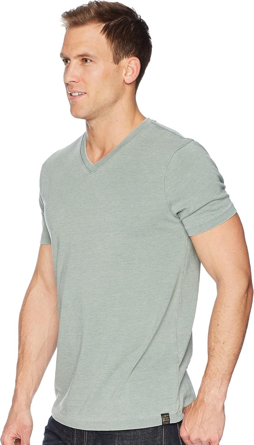 image:imageLucky Brand Mens Venice Burnout V Neck TeeLaurel Wreath