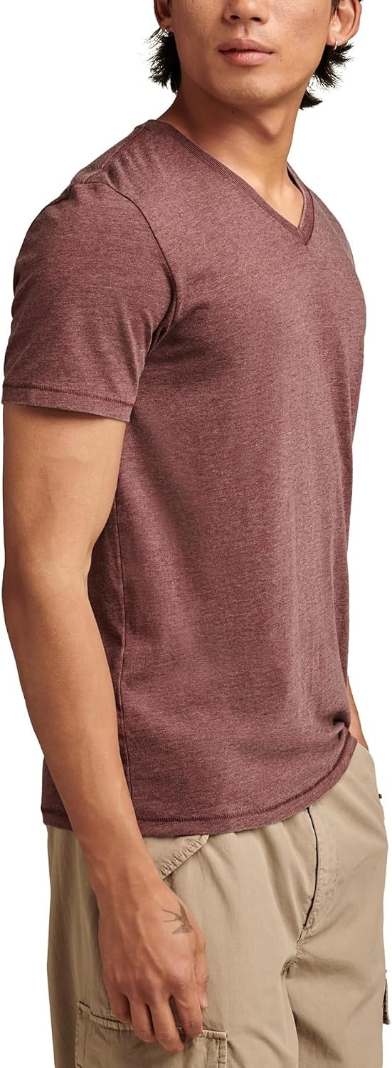 image:imageLucky Brand Mens Venice Burnout V Neck TeePort Royale 1