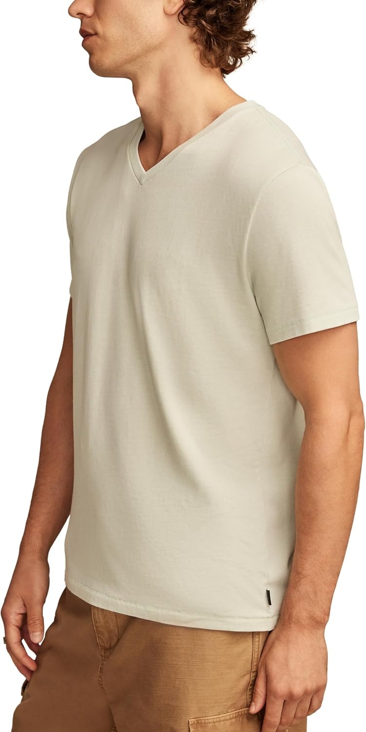 image:imageLucky Brand Mens Venice Burnout V Neck TeeSurf Spray