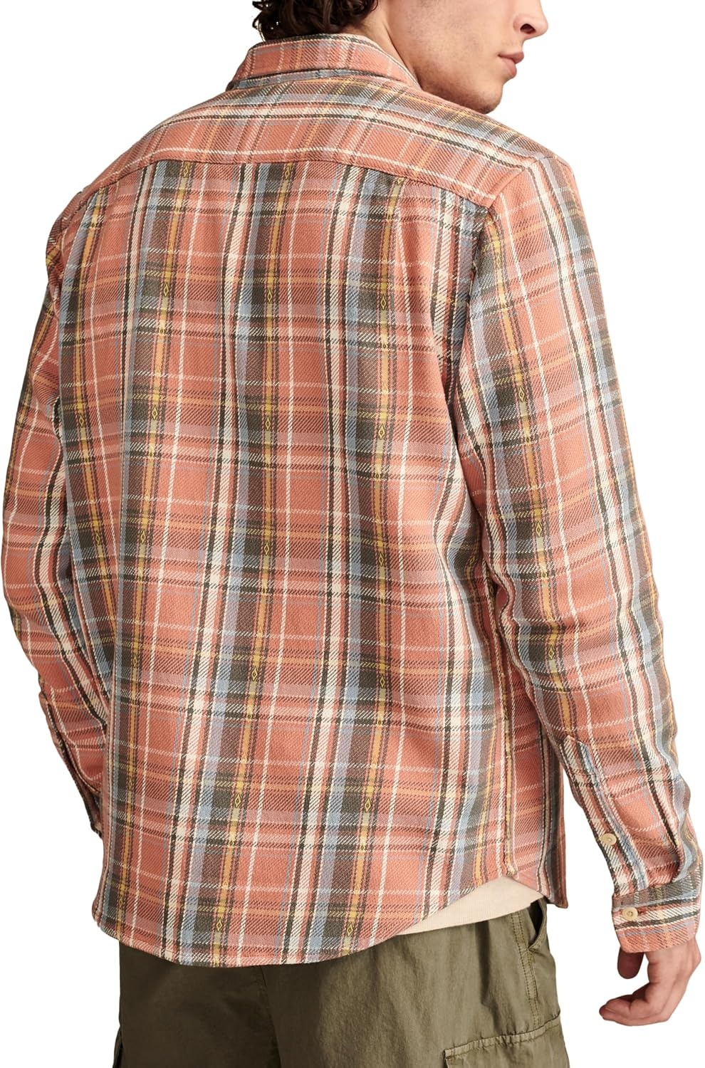 image:imageLucky Brand Mens Vintage Dobby Twill WorkshirtMulti