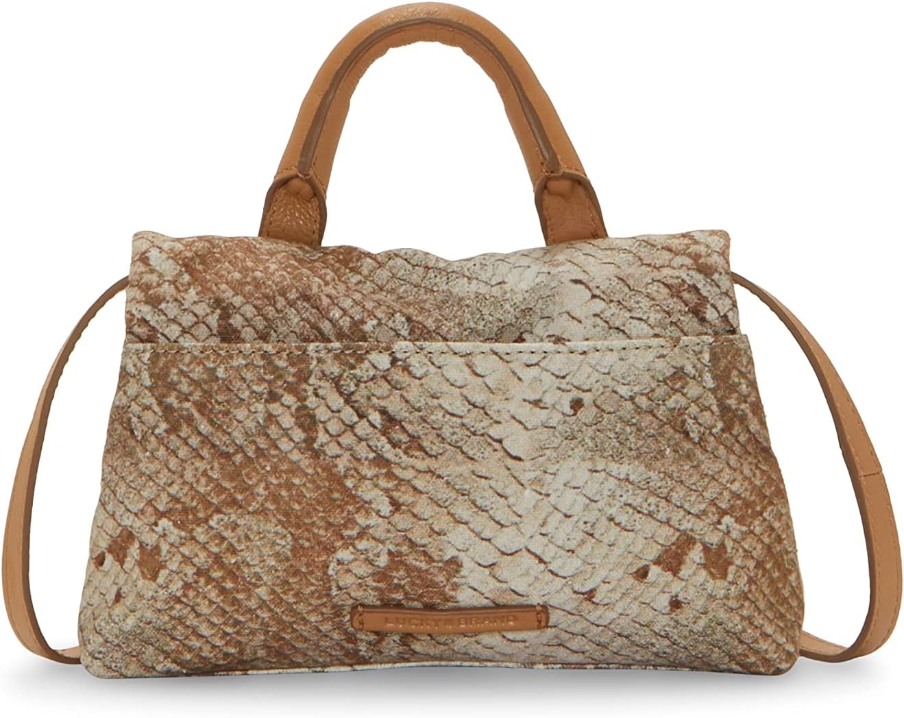 image:imageLucky Brand Womens Rysa CrossbodyNatural Snake