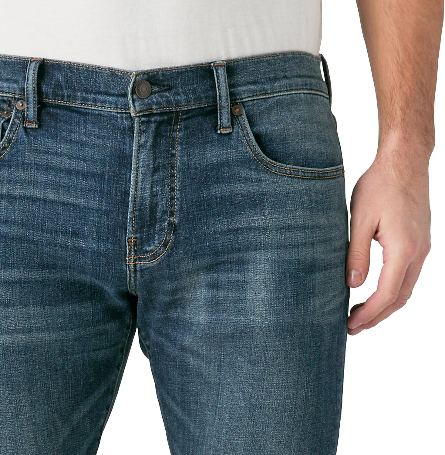 image:imageLucky Brands Mens 110 Slim Coolmax Stretch JeanMcarthur