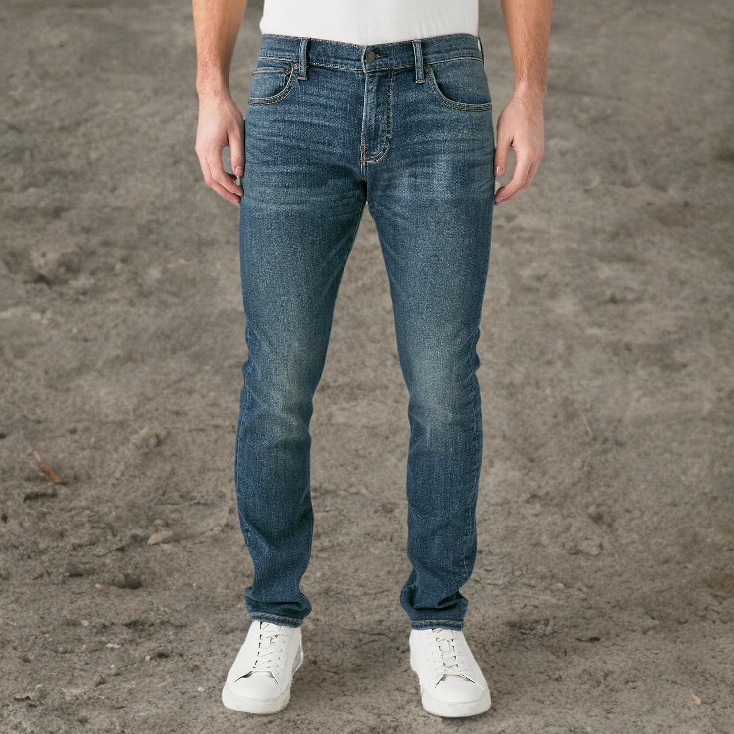 image:imageLucky Brands Mens 110 Slim Coolmax Stretch JeanMcarthur