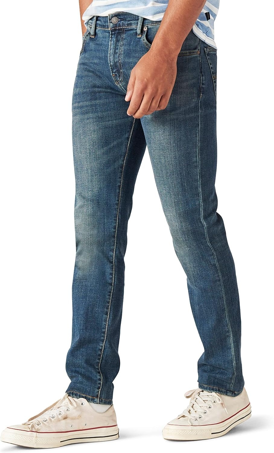 image:imageLucky Brands Mens 110 Slim Coolmax Stretch JeanMcarthur