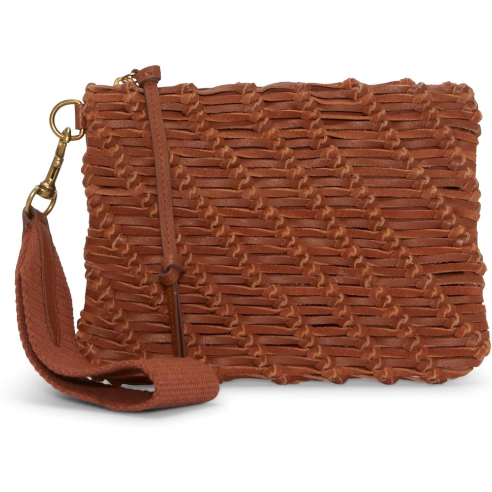 image:imageLucky Brand Dawn Woven Leather Wristlet