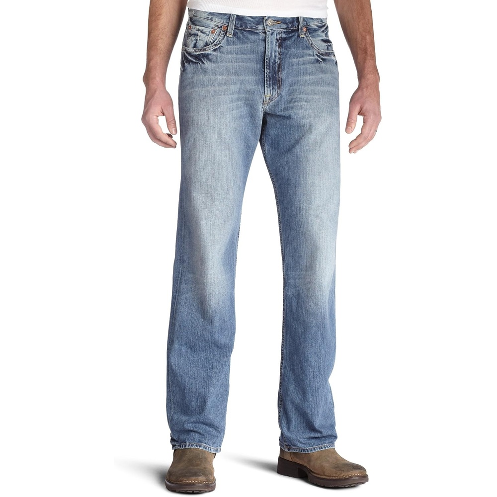 image:imageLucky Brand Mens 181 Relaxed Straight JeanOl Spy Plane