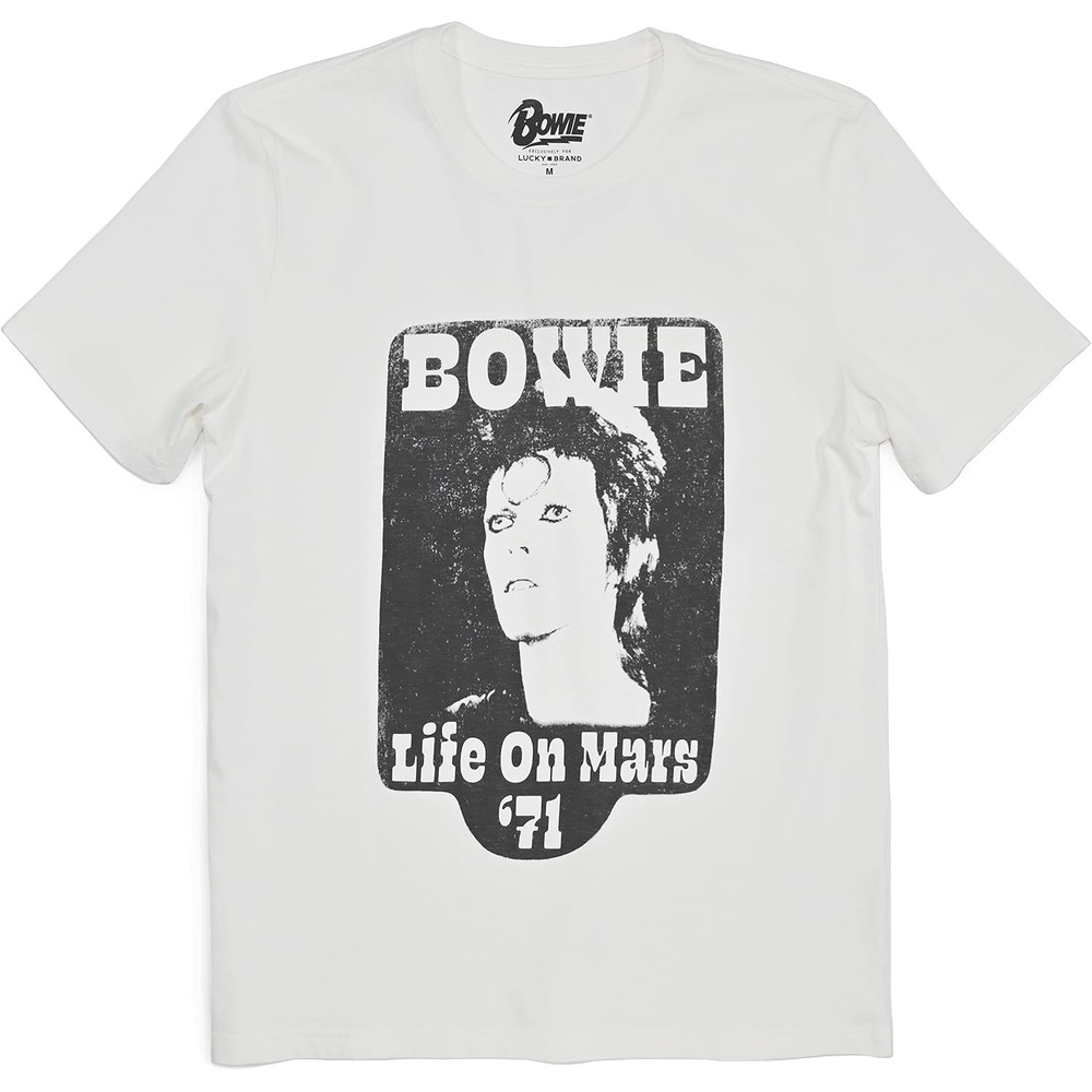 image:imageLucky Brand Mens Bowie on Mars TeeBright White