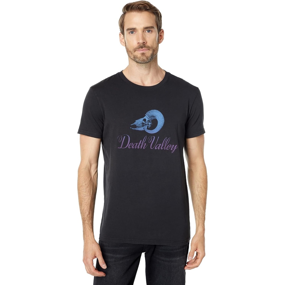 image:imageLucky Brand Mens Death Valley Skull TeeJet Black