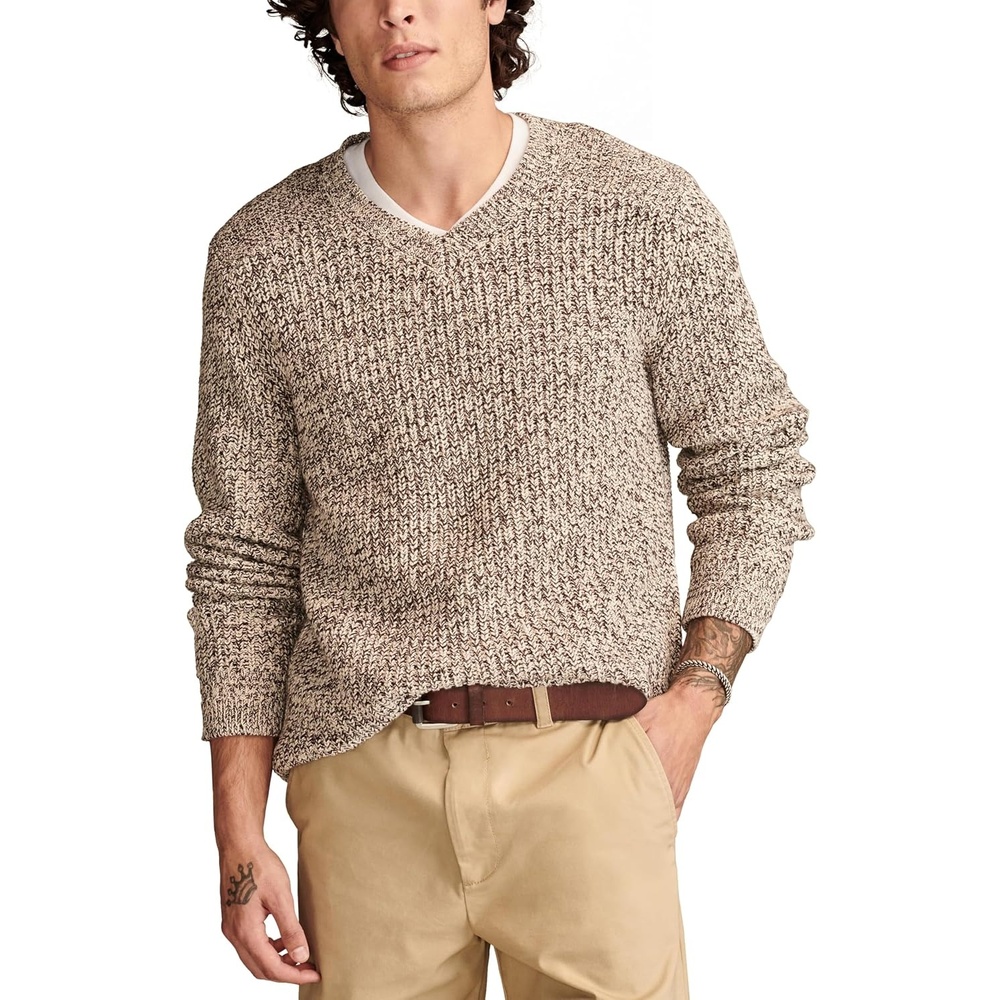 image:imageLucky Brand Mens Easy Marl PoOat Milk Marl