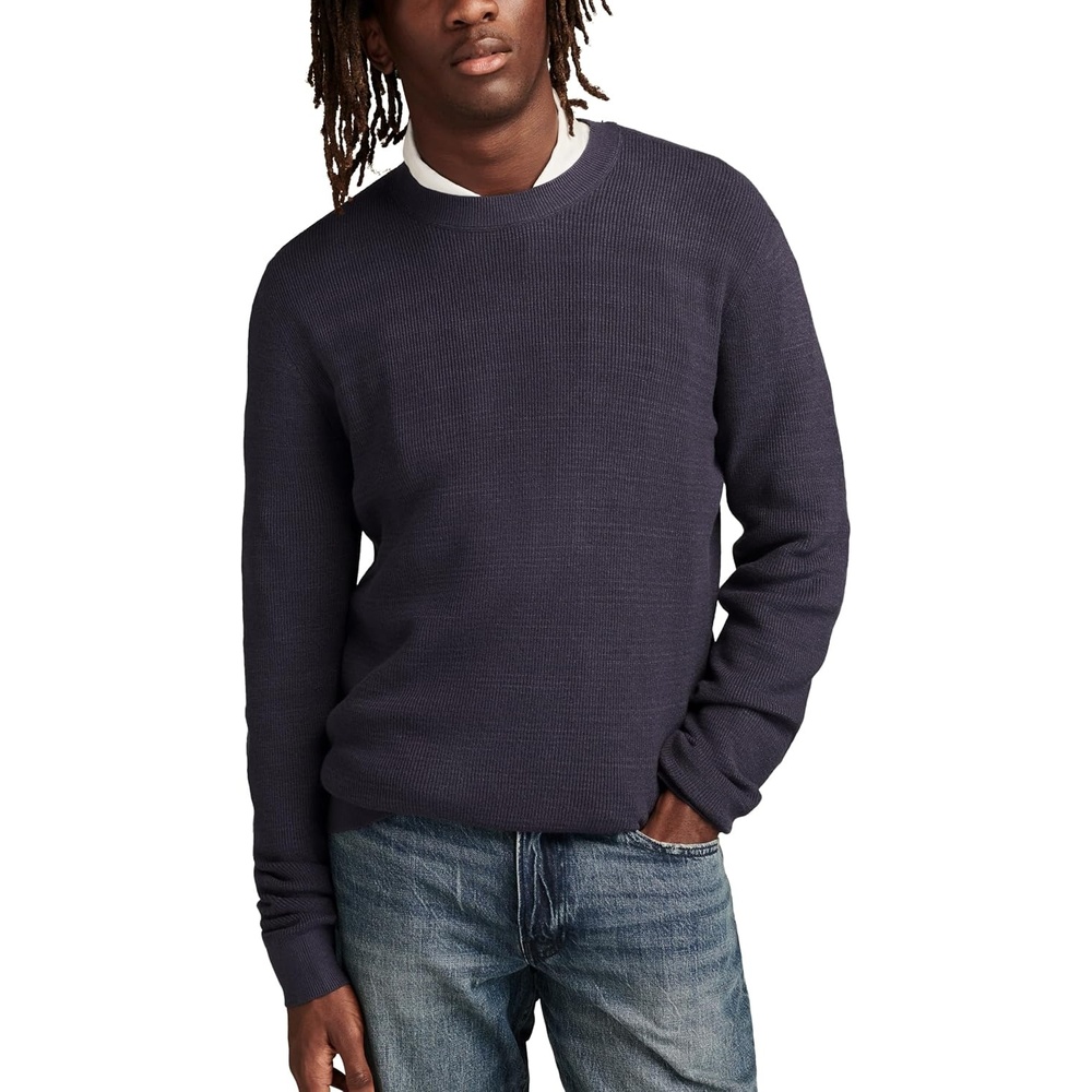 image:imageLucky Brand Mens Fine Gauge Crew SweaterBros B8256 Heather