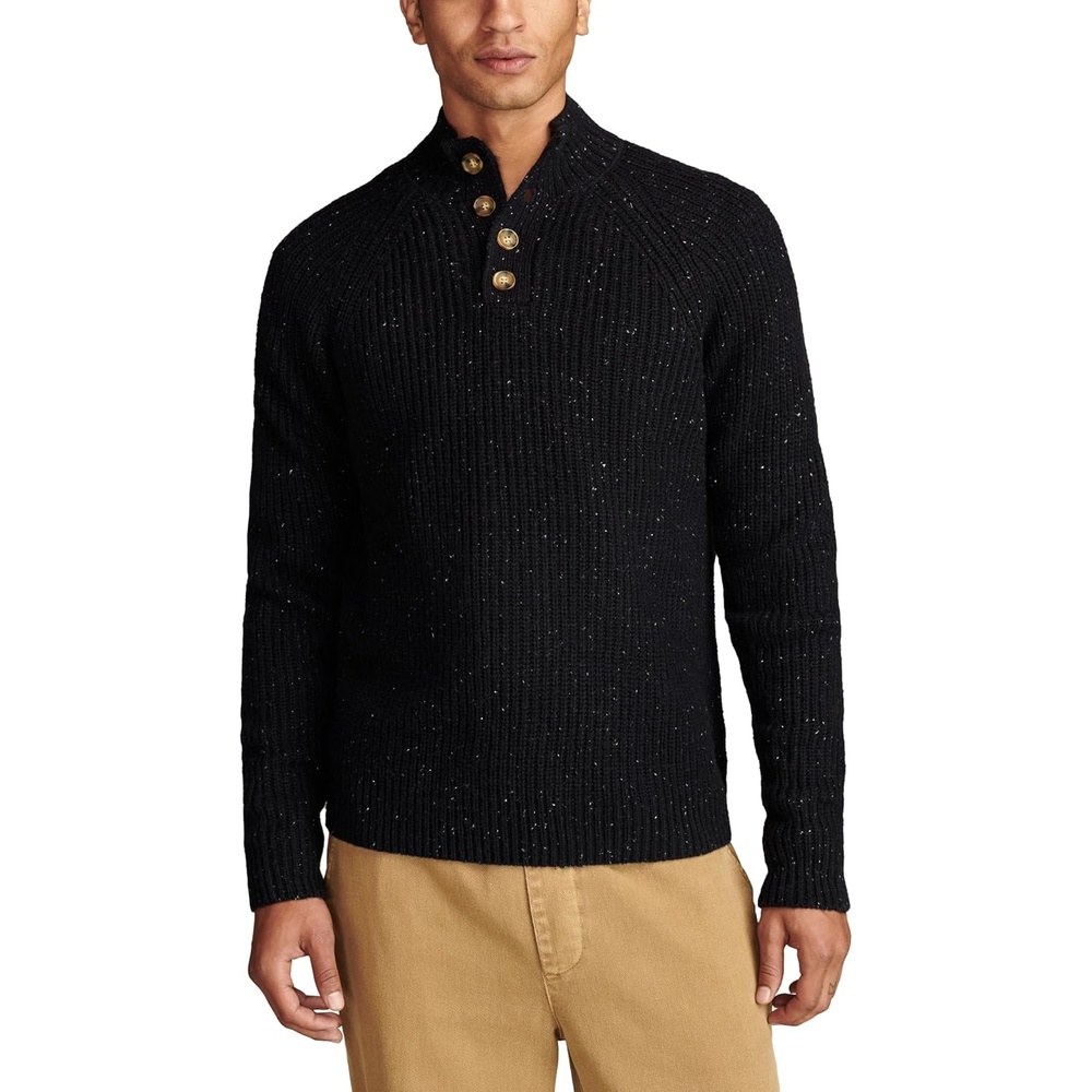 image:imageLucky Brand Mens NEP 14 Mock Neck SweaterColorblock Combo