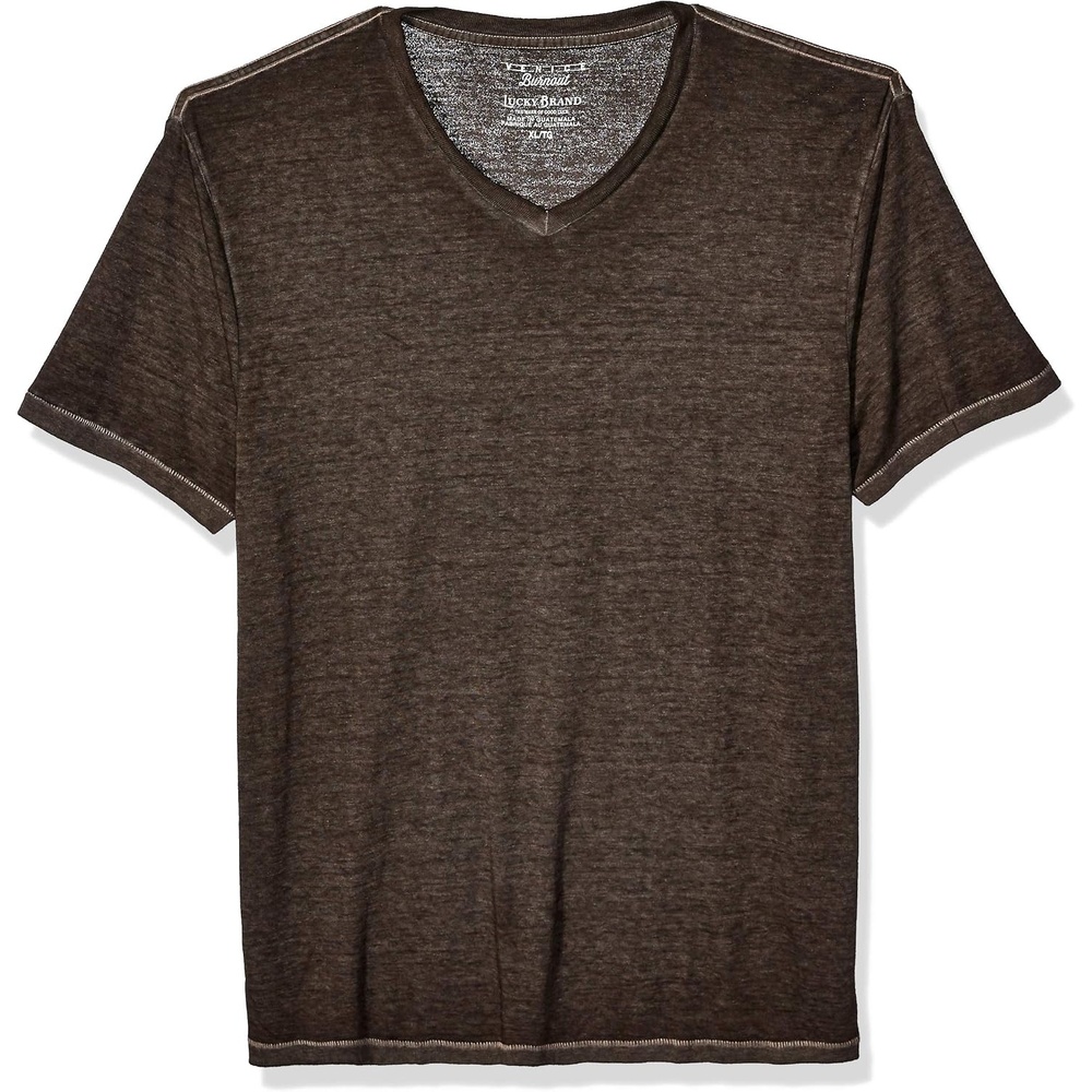 image:imageLucky Brand Mens Venice Burnout V Neck TeeRaven