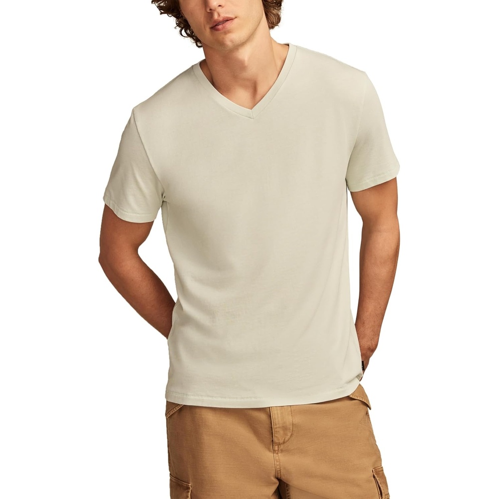 image:imageLucky Brand Mens Venice Burnout V Neck TeeSurf Spray